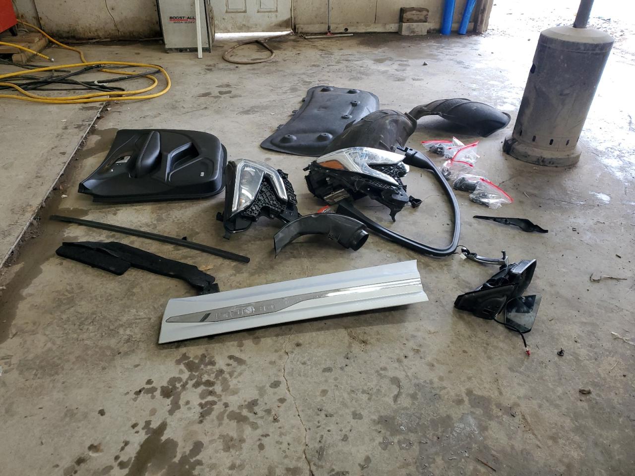 2020 GMC Terrain VIN 3GKALXEX1LL131363 Copart auction photo, front end / side damage thumbnail 13