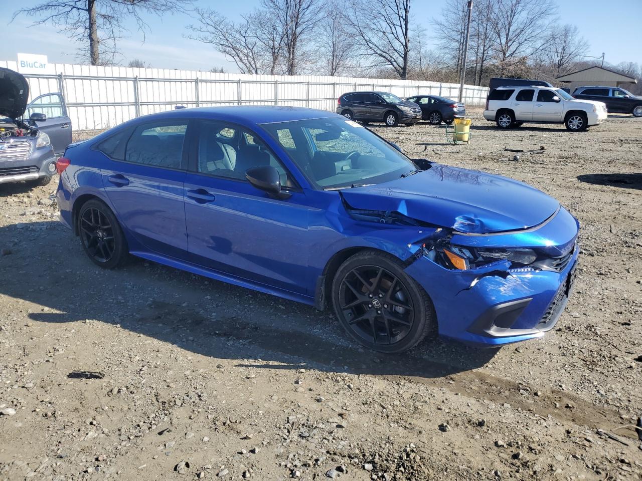 2024 Honda Civic VIN 2HGFE2F53RH520388 Copart auction photo, front end damage thumbnail 4