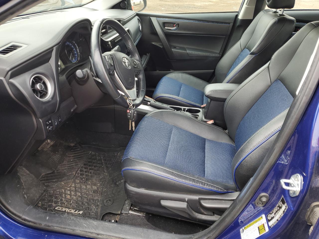 2019 Toyota Corolla VIN 2T1BURHEXKC187452 Copart auction photo, hail / minor dent/scratches damage thumbnail 7