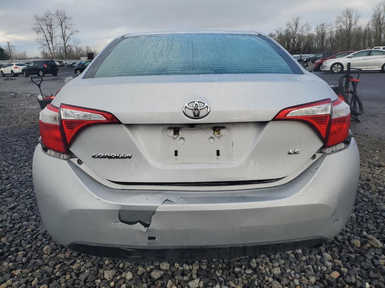 2015 Toyota Corolla VIN 2T1BURHE5FC396362 Copart auction photo, all over / mechanical damage thumbnail 6