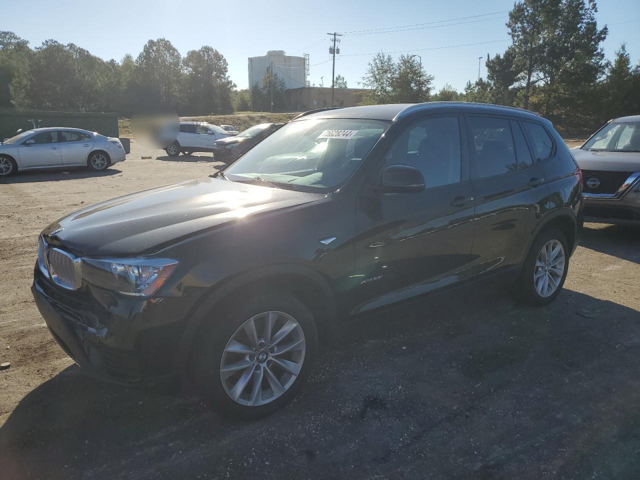 2017 BMW X3 VIN 5UXWX9C59H0T12023
