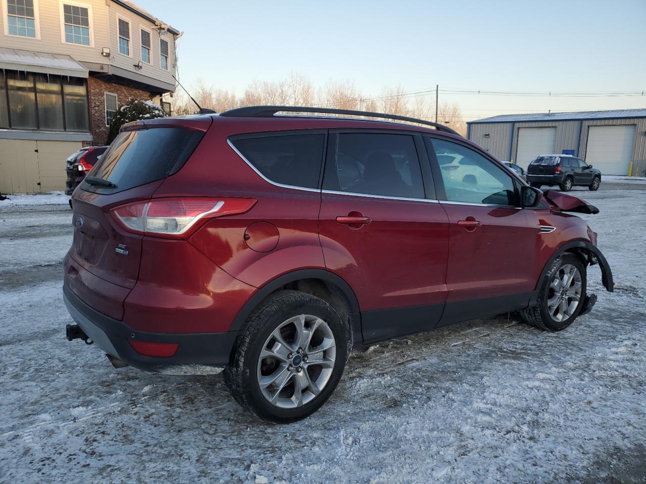 2014 Ford Escape VIN 1FMCU9G90EUC29123 Copart auction photo, front end damage thumbnail 3