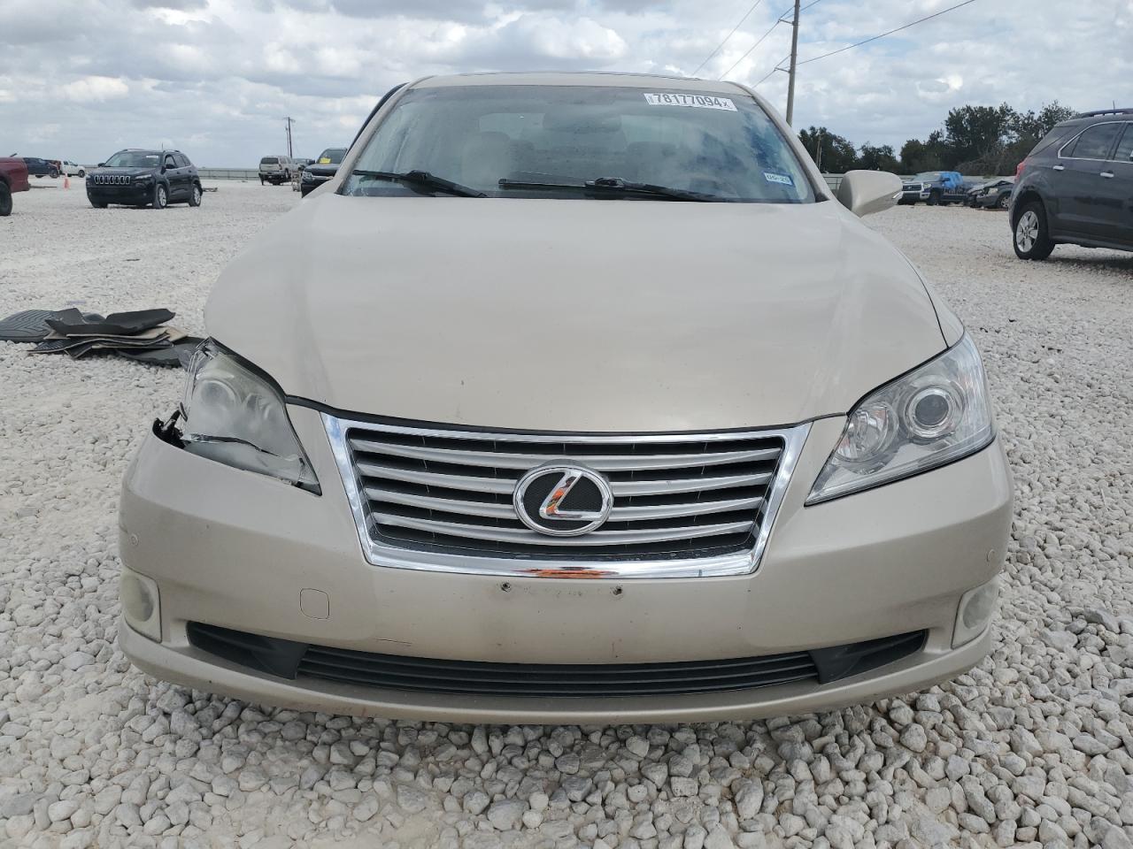 2012 Lexus ES VIN JTHBK1EG7C2504549 Copart auction photo, front end / side damage thumbnail 5