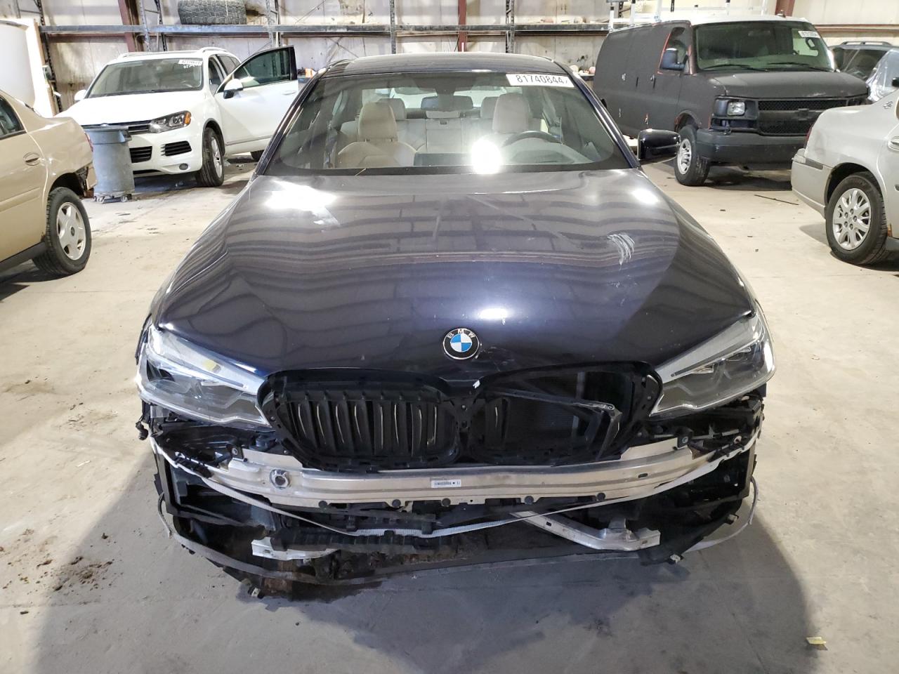 2017 BMW 5er VIN WBAJE7C36HG888080 Copart auction photo, all over / minor dent/scratches damage thumbnail 5