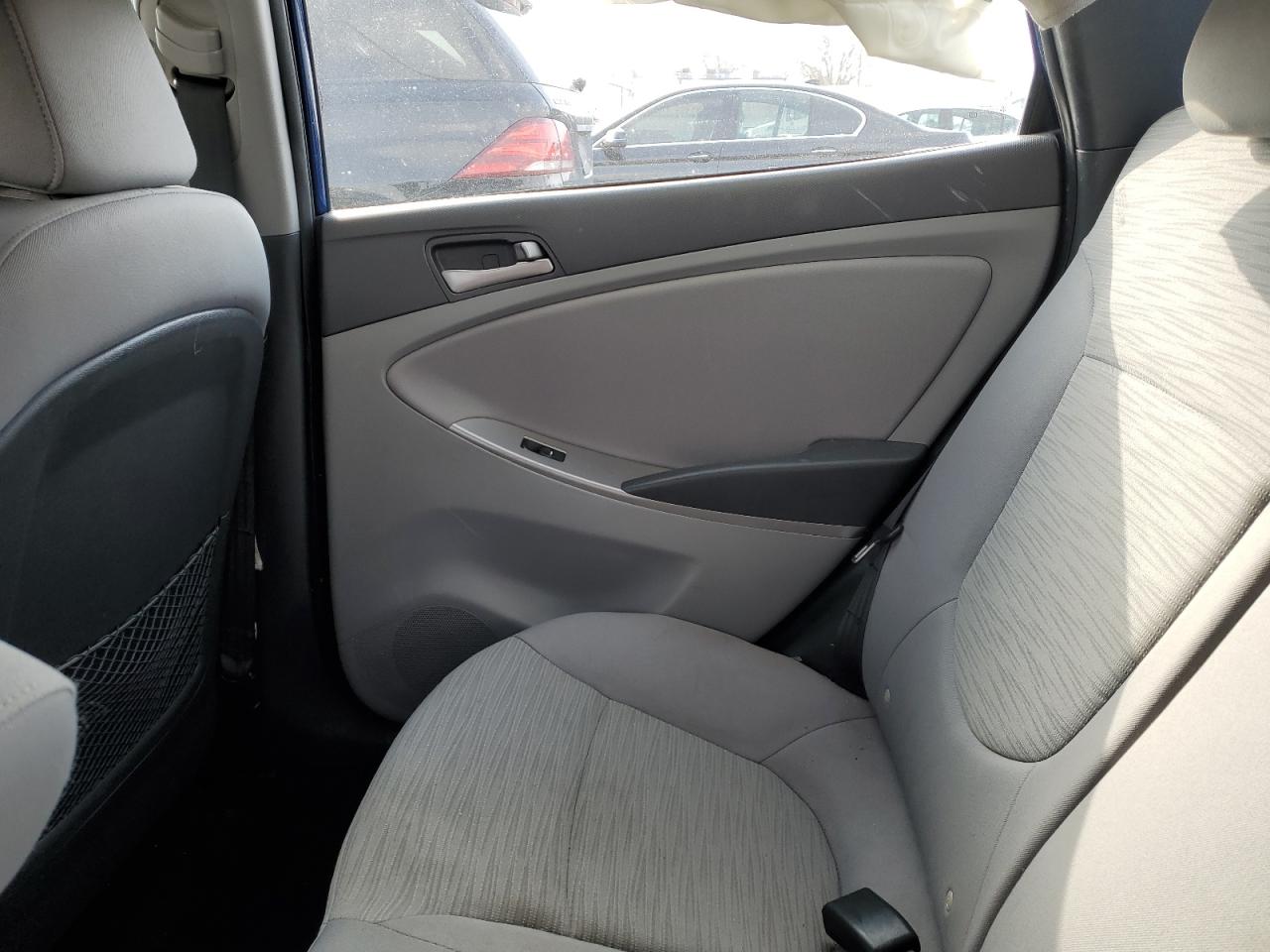 2017 Hyundai Accent VIN KMHCT4AEXHU205508 Copart auction photo, side damage thumbnail 10