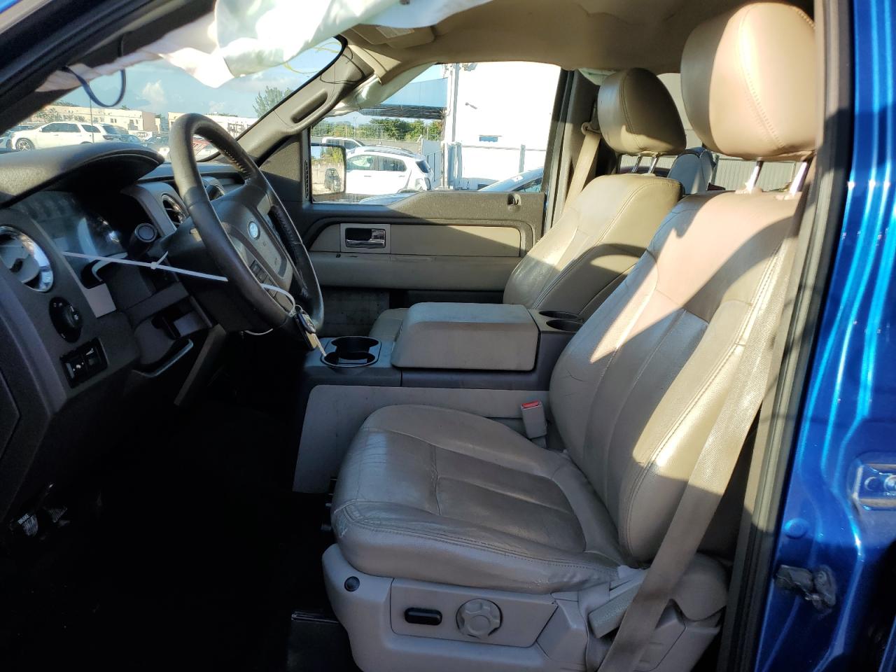 2010 Ford F-150 VIN 1FTEW1E81AFB39450 Copart auction photo, front end / side damage thumbnail 7