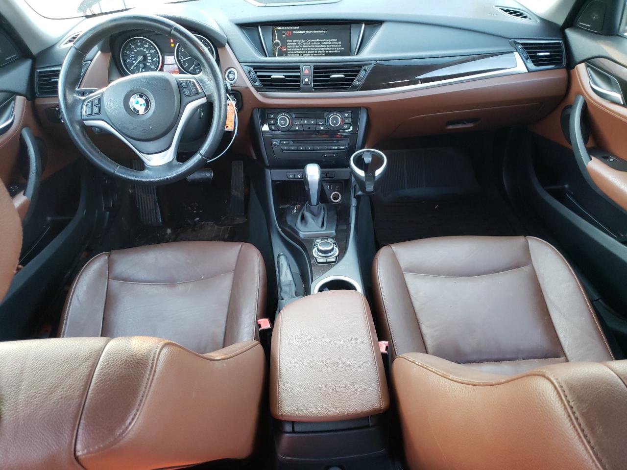 2015 BMW X1 VIN WBAVM5C58FVV95168 Copart auction photo, front end / rear end damage thumbnail 8