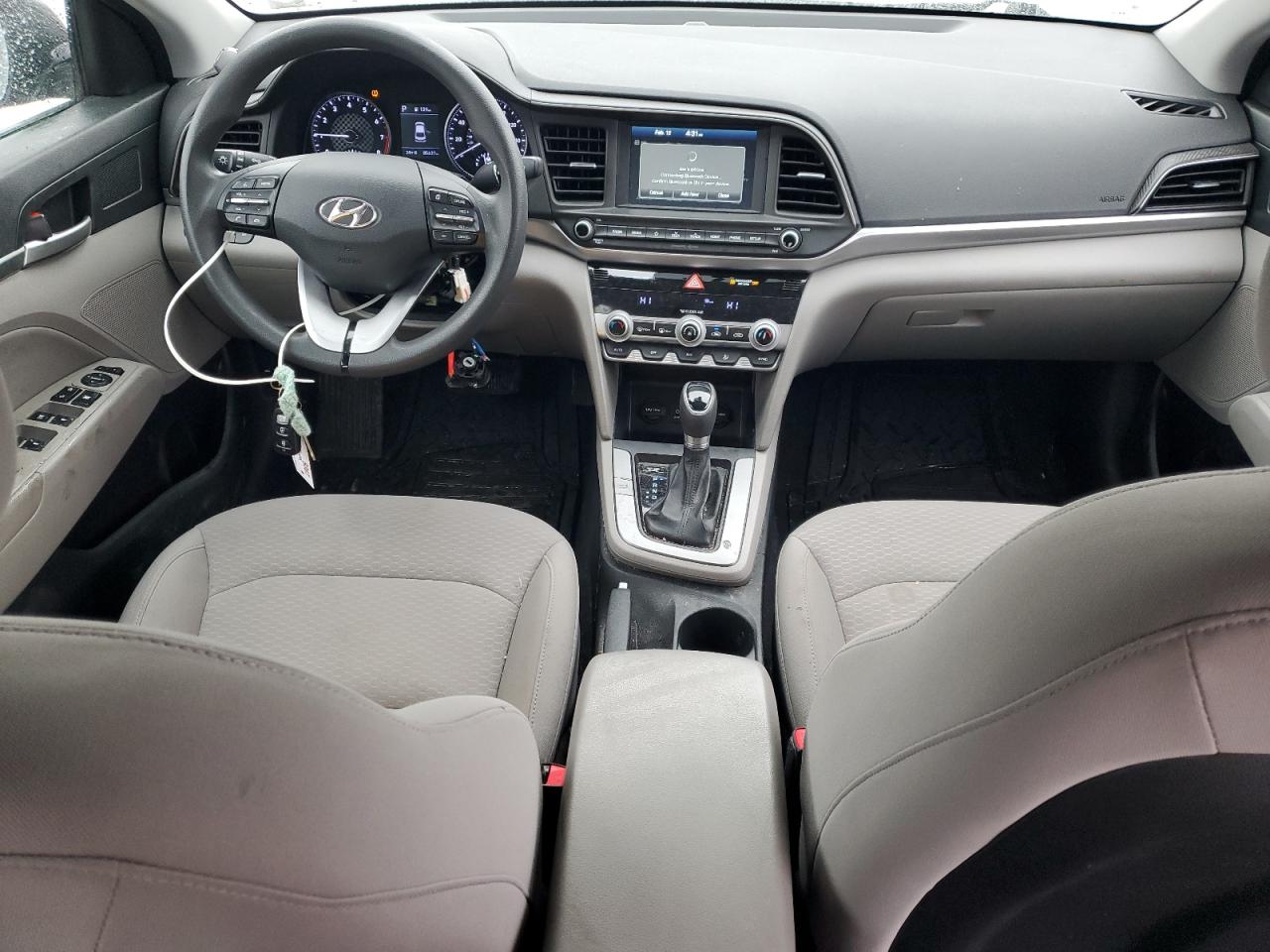 2020 Hyundai Elantra VIN 5NPD84LF4LH580362 Copart auction photo, vandalism damage thumbnail 8