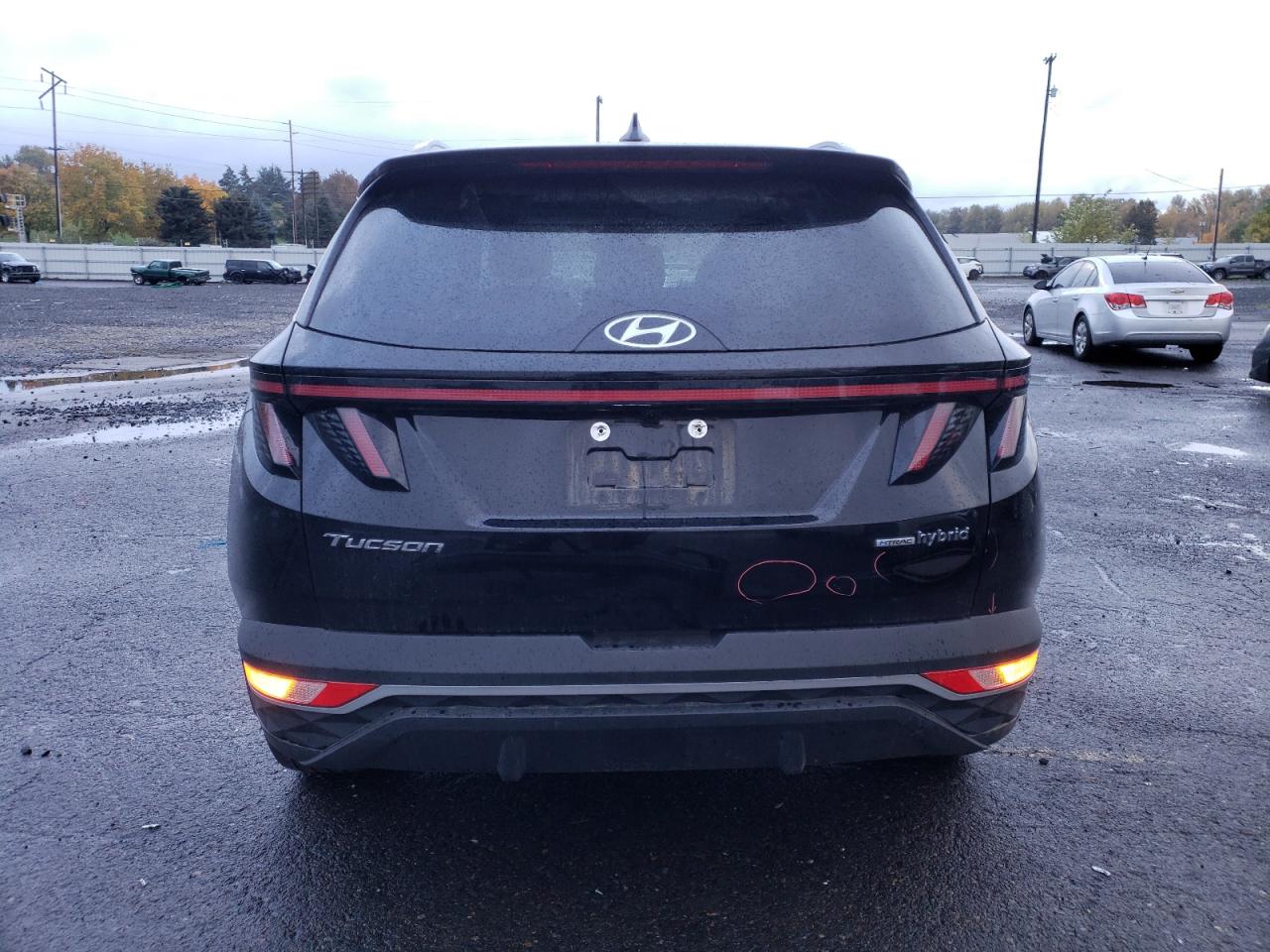 2023 Hyundai Tucson VIN KM8JFCA1XPU099677 Copart auction photo, front end / side damage thumbnail 6