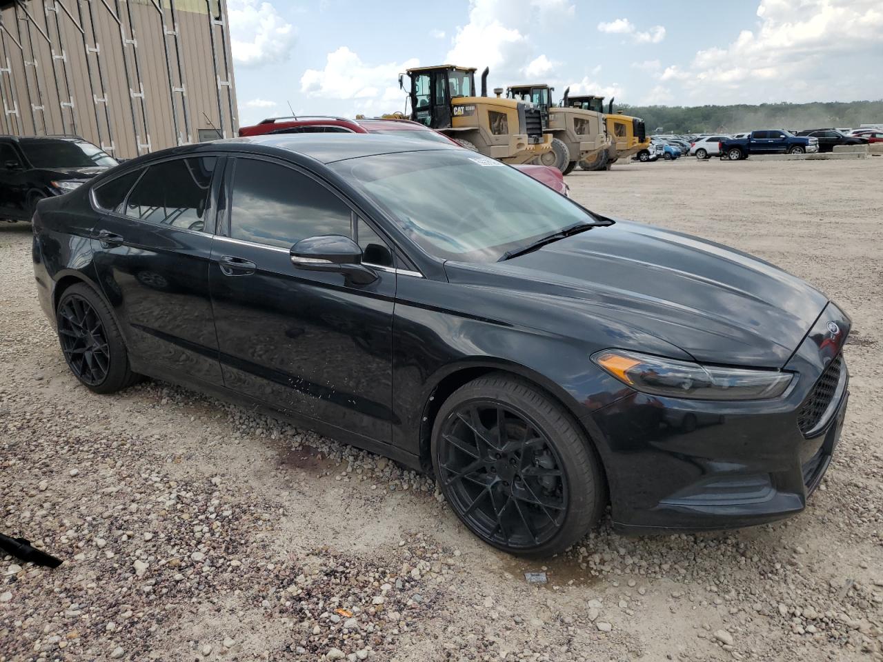 2014 Ford Fusion VIN 3FA6P0HDXER397517 Copart auction photo, mechanical damage thumbnail 4