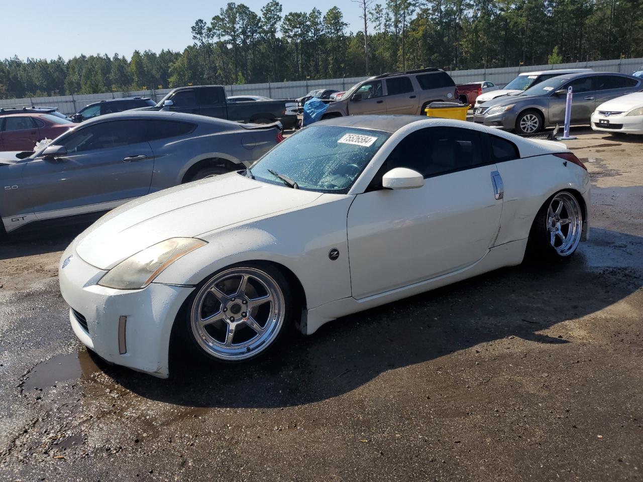 2003 Nissan 350Z VIN JN1AZ34D83T105030