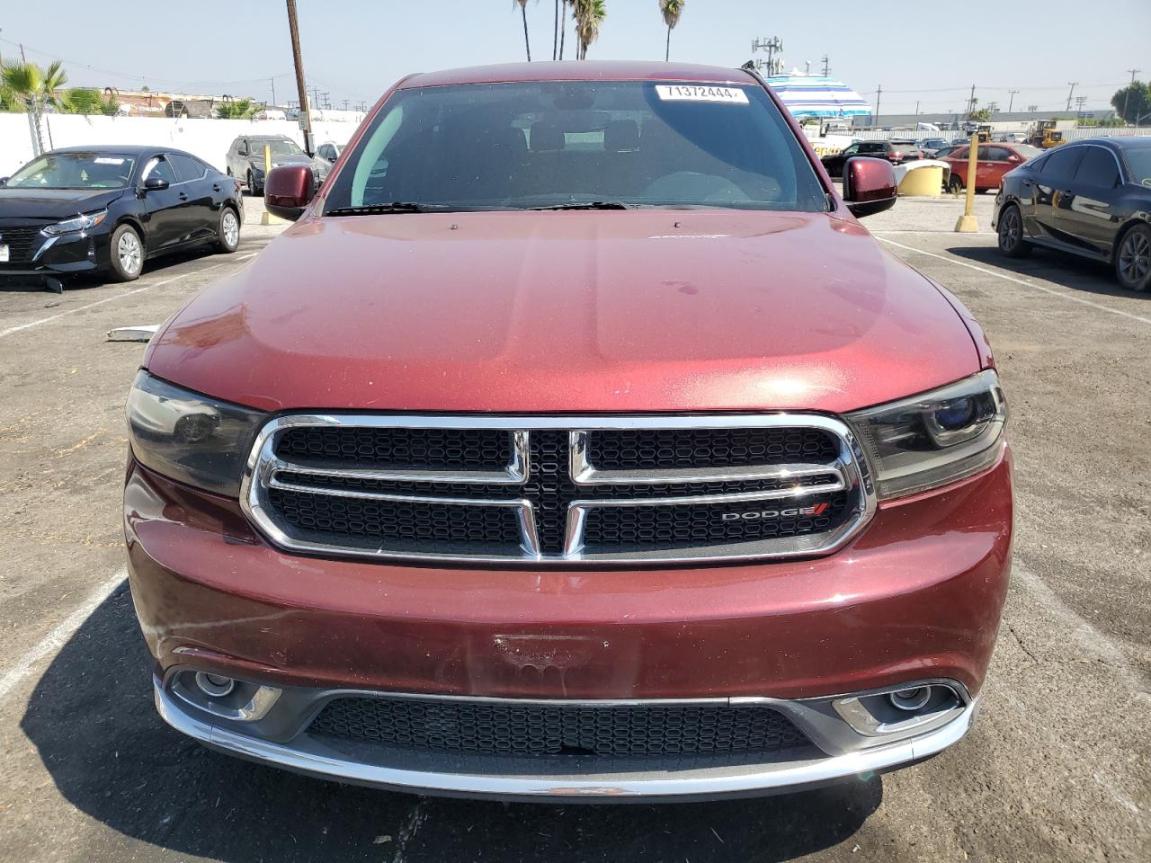 2018 Dodge Durango VIN 1C4RDHAG4JC359633 Copart auction photo, all over damage thumbnail 5