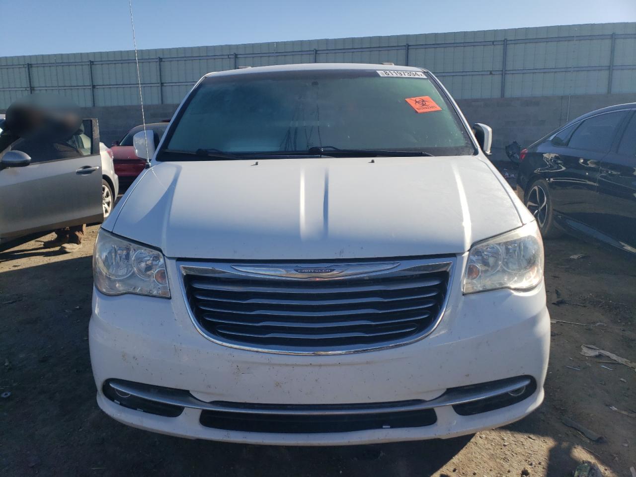 2016 Chrysler Town & Country VIN 2C4RC1BG9GR291659 Copart auction photo, water/flood / rear end damage thumbnail 5