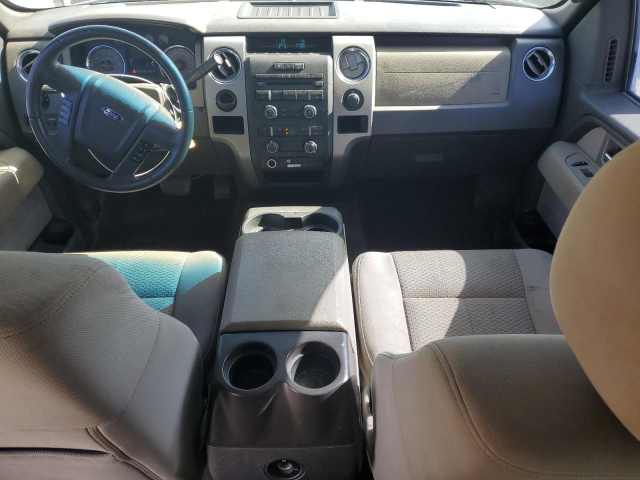 2010 Ford F-150 VIN 1FTEW1C83AKE74655 Copart auction photo, front end / side damage thumbnail 8