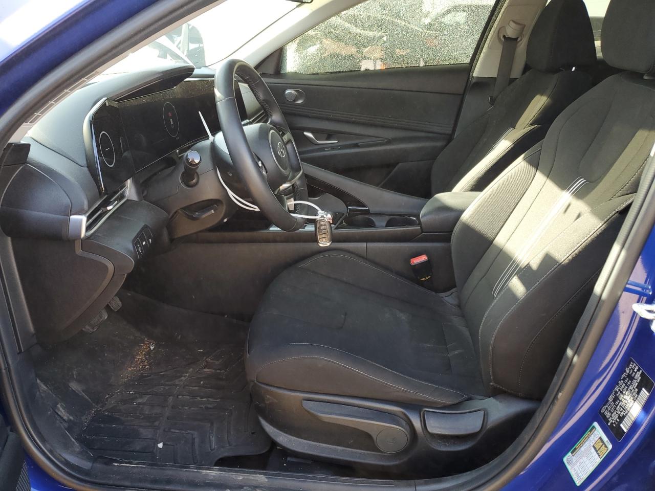 2023 Hyundai Elantra VIN KMHLS4AG7PU479638 Copart auction photo, front end / side damage thumbnail 7