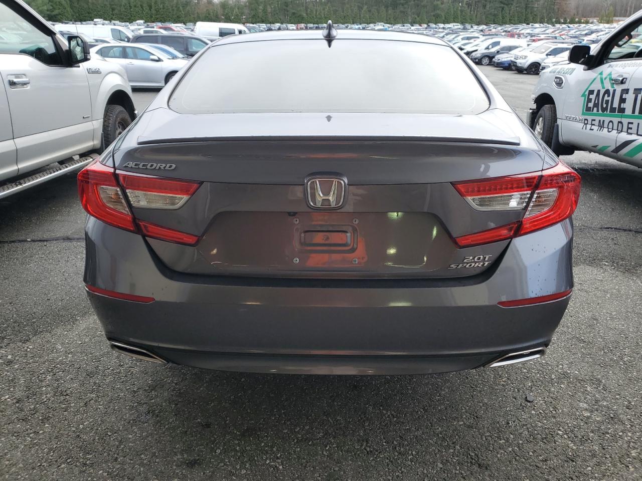 2018 Honda Accord VIN 1HGCV2F3XJA049974 Copart auction photo, side / minor dent/scratches damage thumbnail 6
