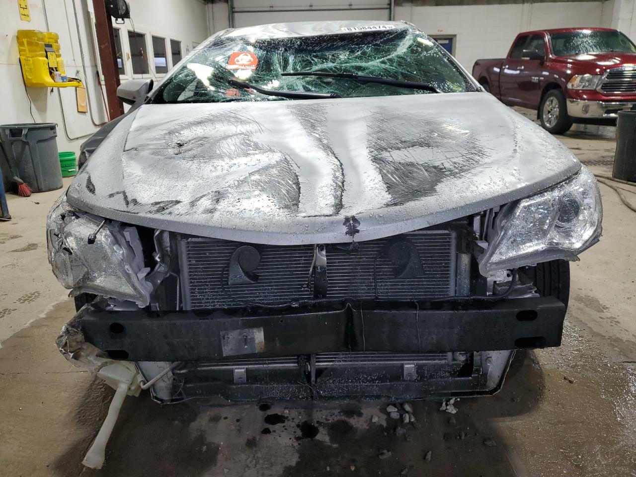 2014 Toyota Camry VIN 4T4BF1FK0ER349618 Copart auction photo, rollover damage thumbnail 5