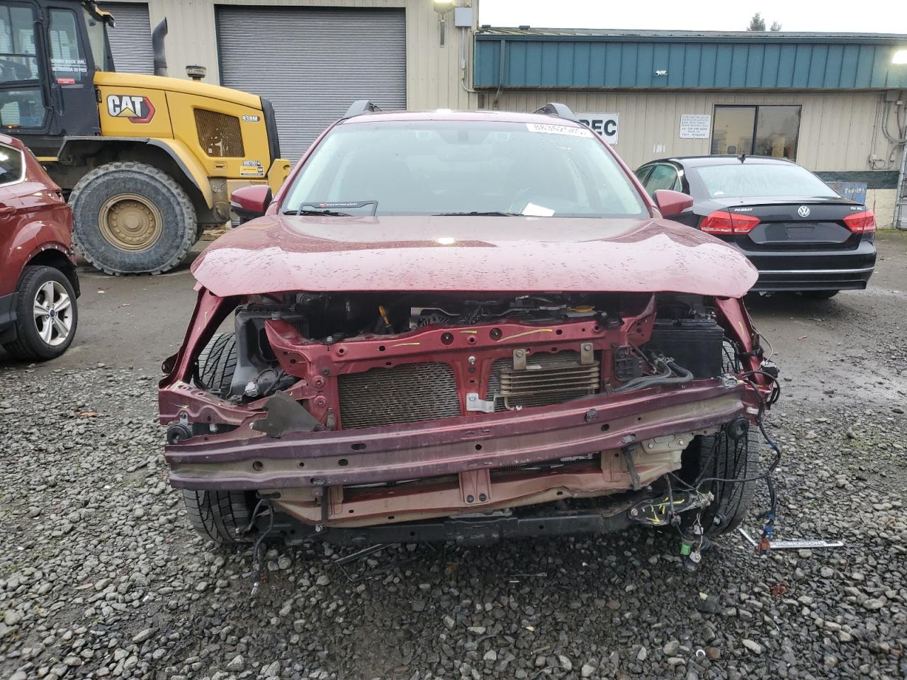 2018 Subaru Outback VIN 4S4BSAFC6J3313821 Copart auction photo, front end damage thumbnail 5