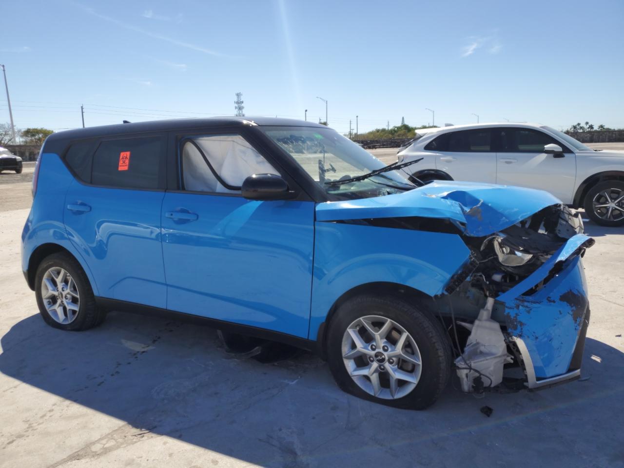 2023 KIA Soul VIN KNDJ23AU4P7201564 Copart auction photo, front end damage thumbnail 4