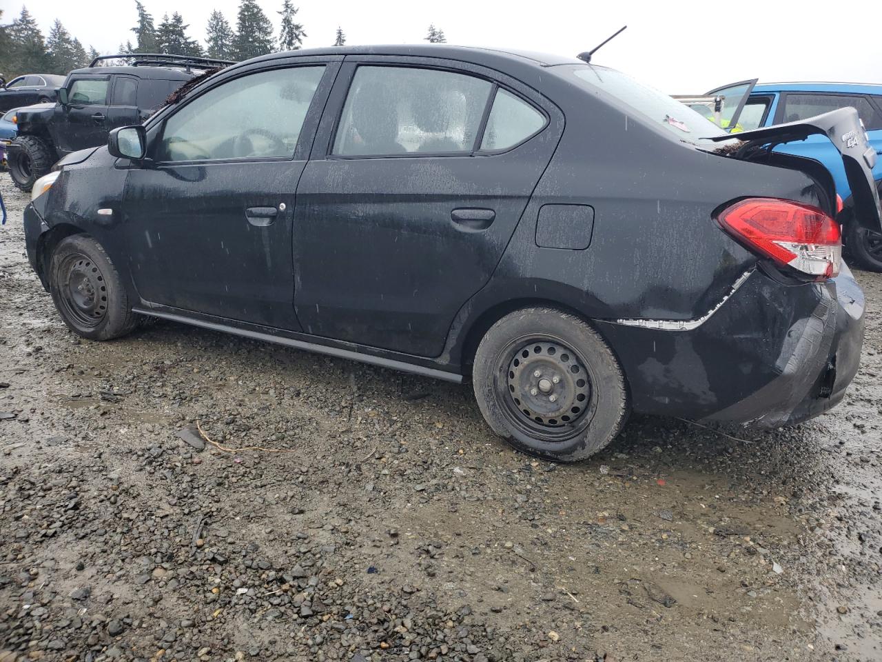 2020 Mitsubishi Mirage VIN ML32F3FJ5LHF02068 Copart auction photo, all over damage thumbnail 2