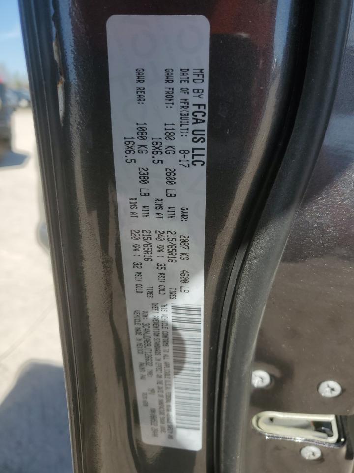 2018 Jeep Compass VIN 3C4NJDAB9JT126632 Copart auction photo, front end / minor dent/scratches damage thumbnail 14