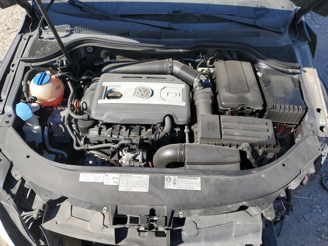 2013 Volkswagen Passat CC VIN WVWBP7AN0DE502152 Copart auction photo, front end damage thumbnail 11
