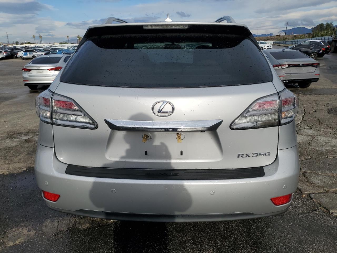 2011 Lexus RX VIN 2T2BK1BA9BC116171 Copart auction photo, front end / side damage thumbnail 6