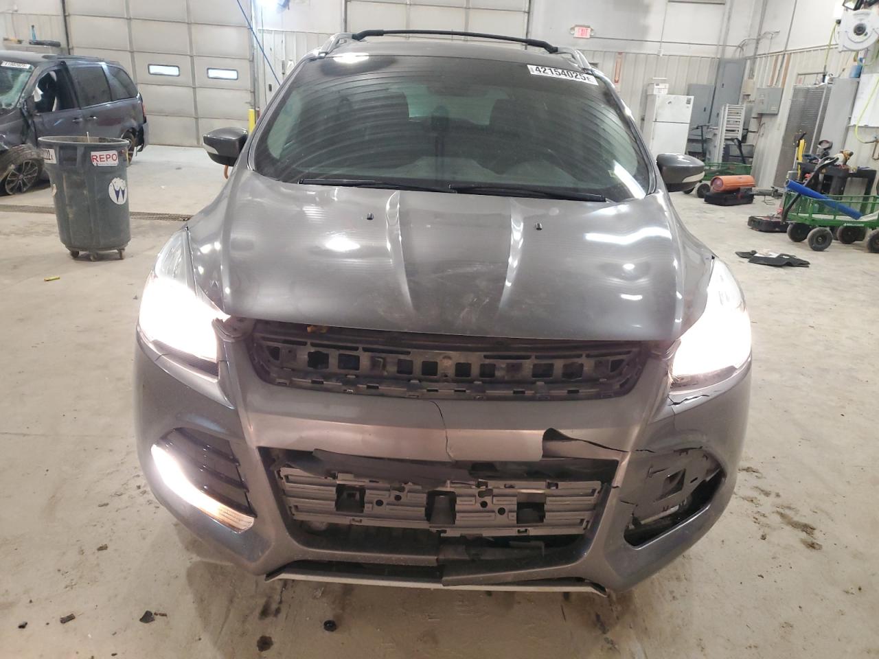 2014 Ford Escape VIN 1FMCU0J94EUE26252 Copart auction photo, front end damage thumbnail 5