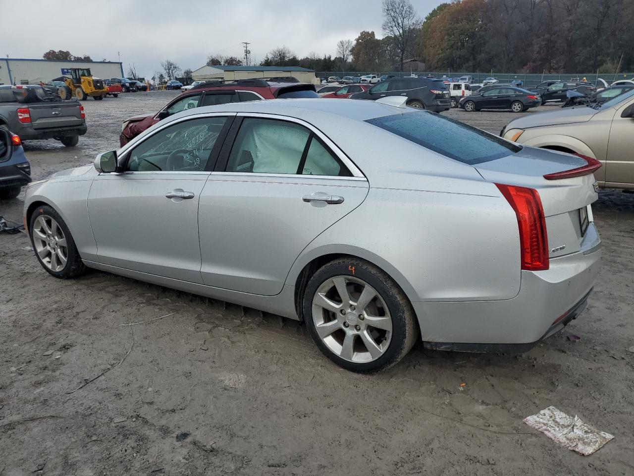 2015 Cadillac ATS VIN 1G6AB5SAXF0144023 Copart auction photo, front end / side damage thumbnail 2