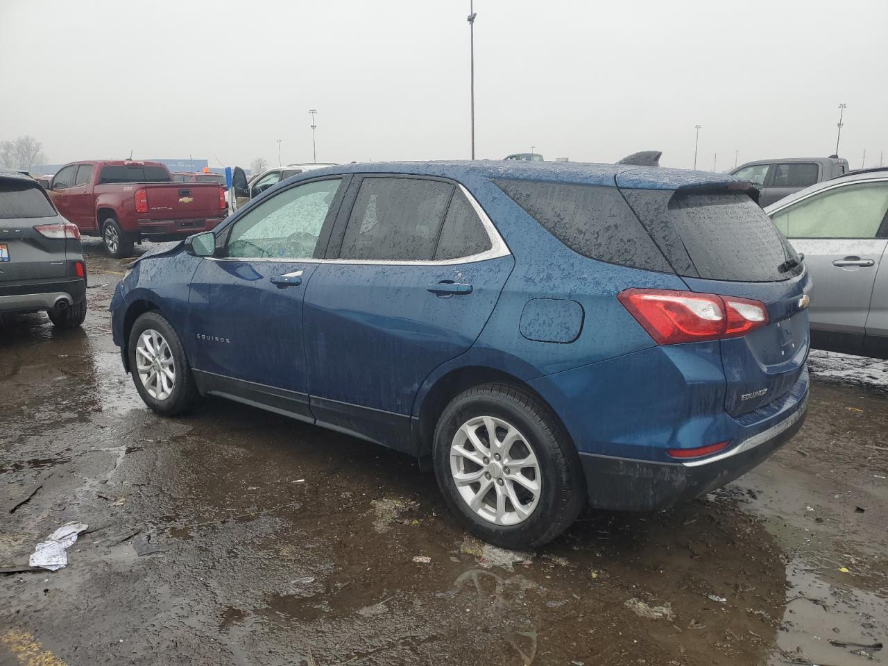 2020 Chevrolet Equinox VIN 3GNAXJEV1LL266653 Copart auction photo, front end damage thumbnail 2