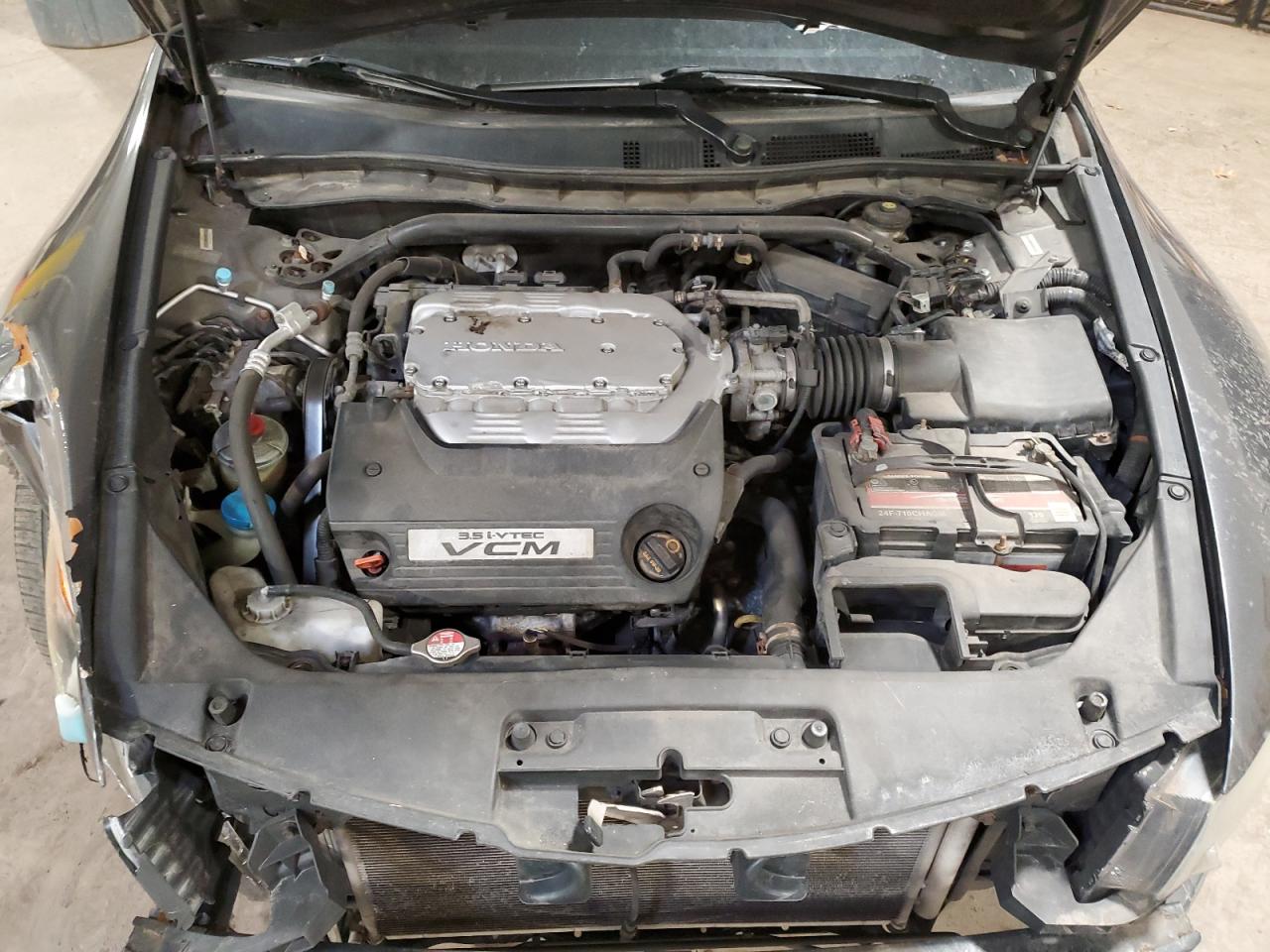 2011 Honda Accord VIN 1HGCS2B84BA008672 Copart auction photo, front end / side damage thumbnail 11