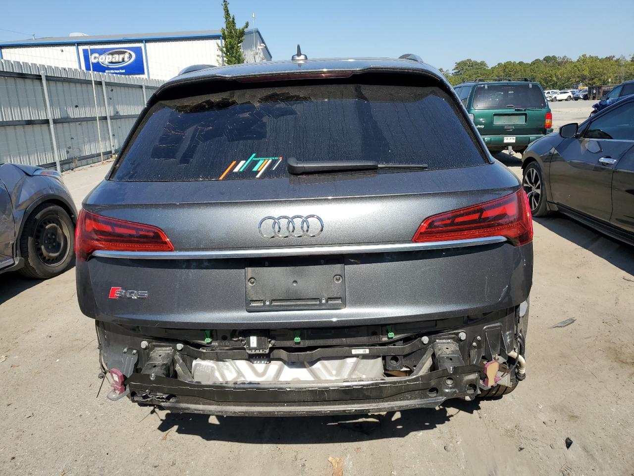 2021 Audi SQ5 VIN WA1B4AFY0M2026456 Copart auction photo, rear end / mechanical damage thumbnail 6
