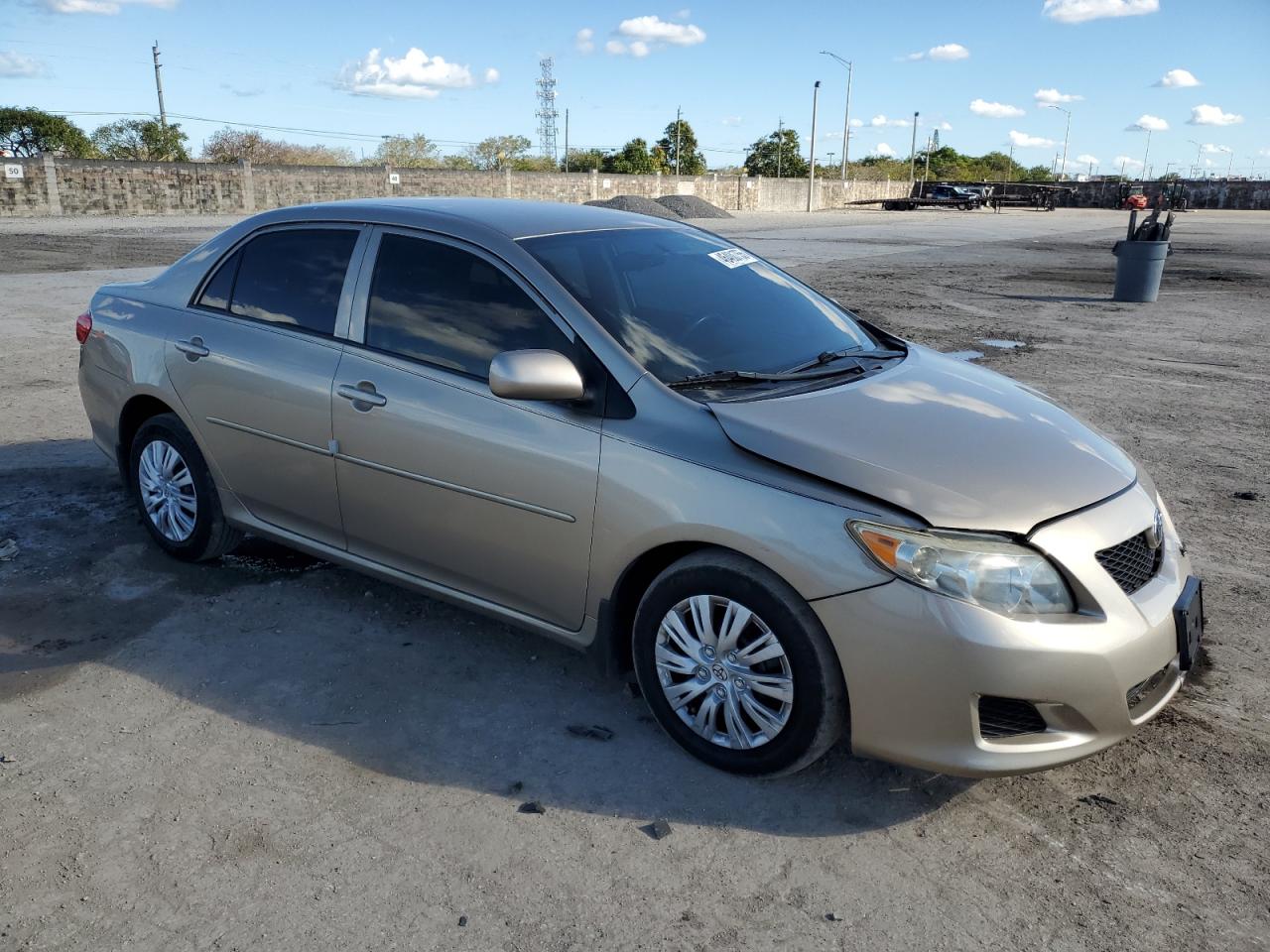 2010 Toyota Corolla VIN 1NXBU4EE5AZ215629 Copart auction photo, front end damage thumbnail 4
