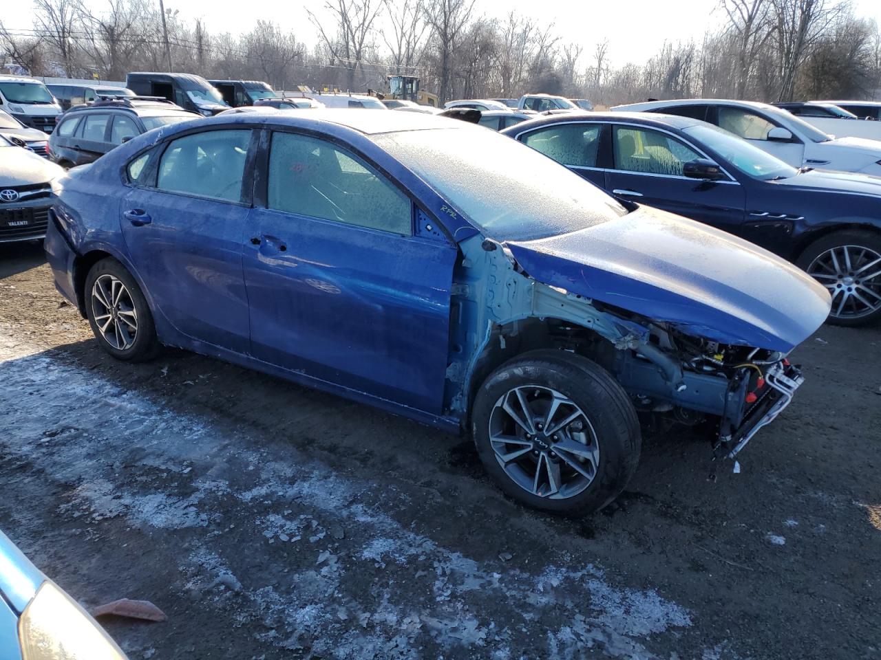 2023 KIA Forte VIN 3KPF24AD5PE662879 Copart auction photo, all over damage thumbnail 4