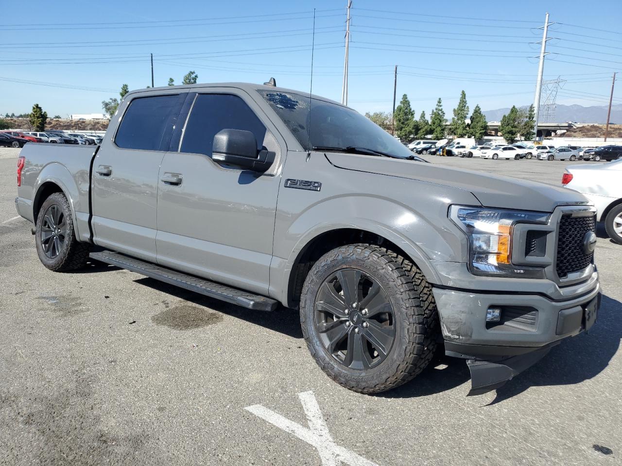 2020 Ford F-150 VIN 1FTEW1CP1LFB81792 Copart auction photo, rear end / undercarriage damage thumbnail 4