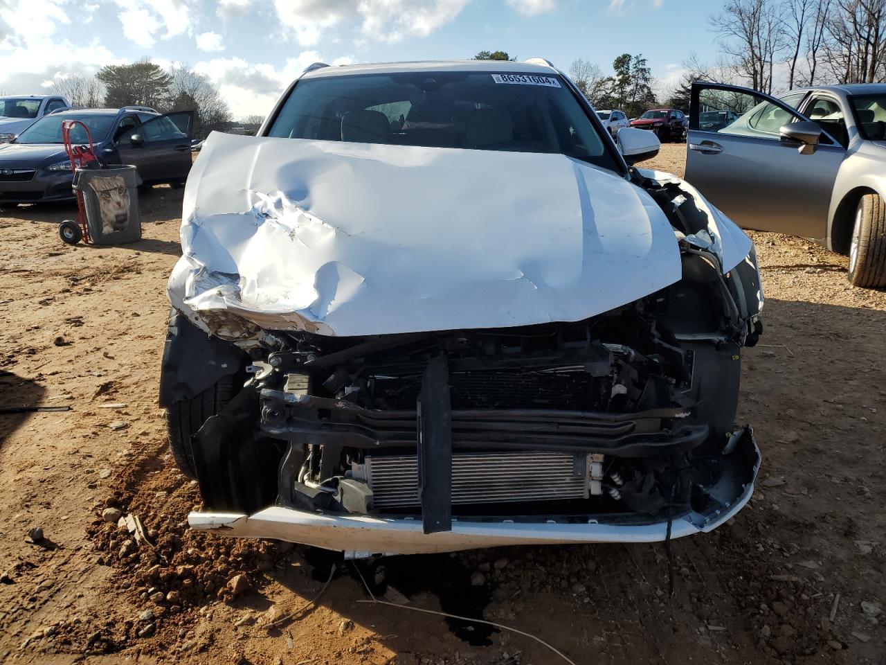 2019 Audi Q3 VIN WA1EECF38K1079970 Copart auction photo, all over / mechanical damage thumbnail 5