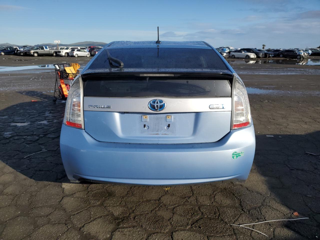 2012 Toyota Prius VIN JTDKN3DP3C3006672 Copart auction photo, front end damage thumbnail 6