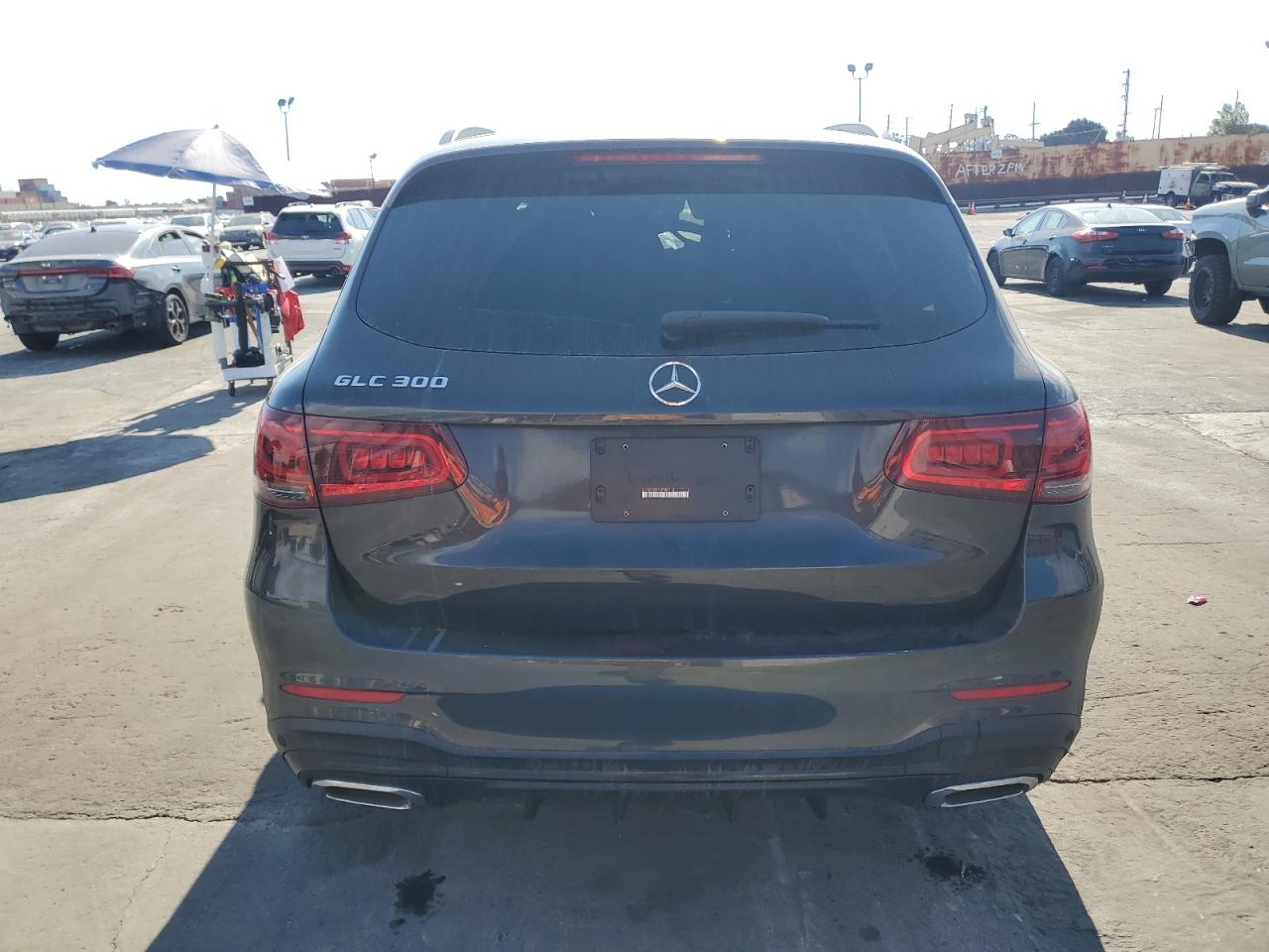 2021 Mercedes-Benz GLC VIN W1N0G8DB2MF886114 Copart auction photo, front end damage thumbnail 6