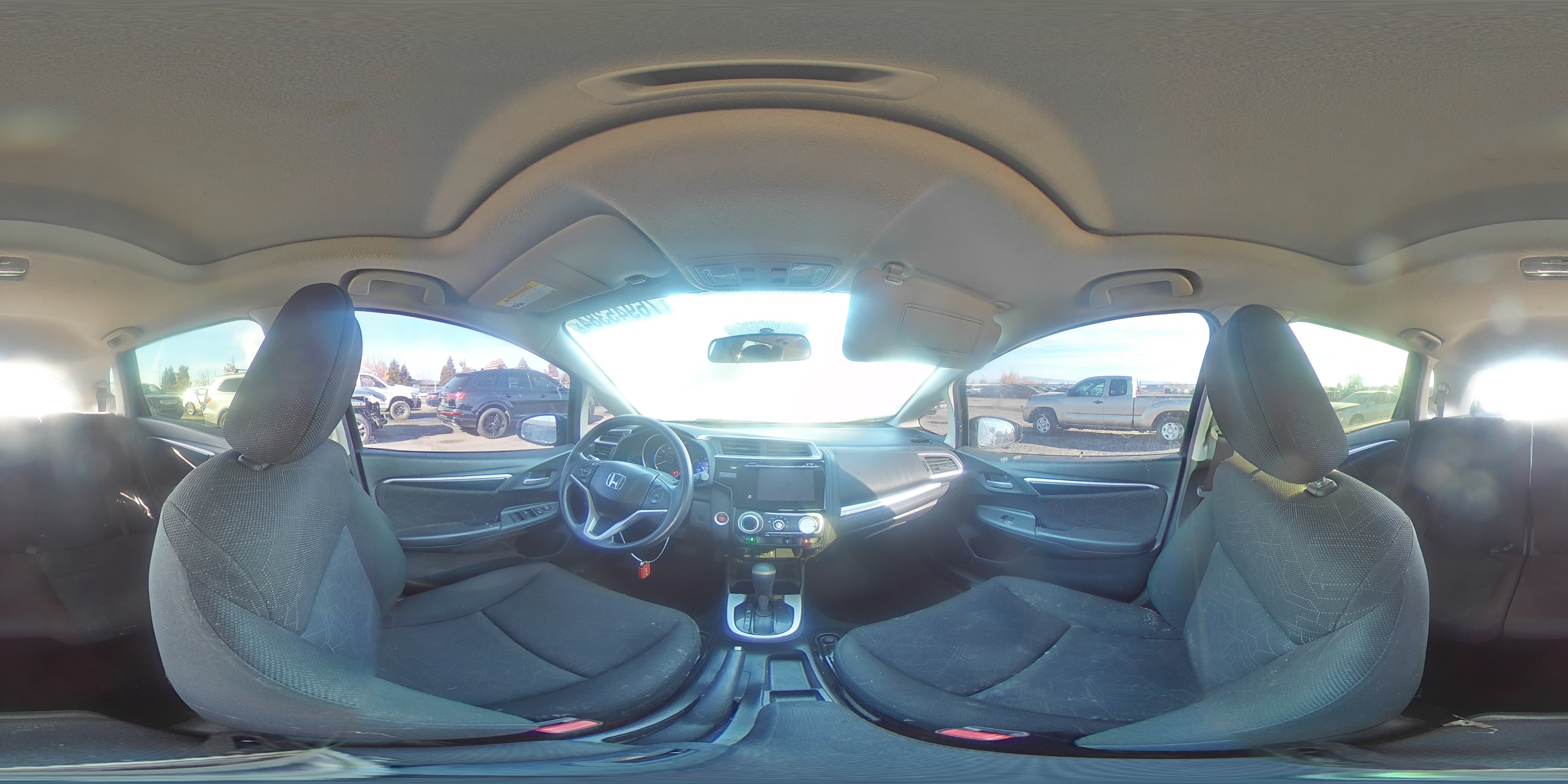 2016 Honda Fit VIN JHMGK5H77GX026876 Copart auction photo, rear end damage thumbnail 13