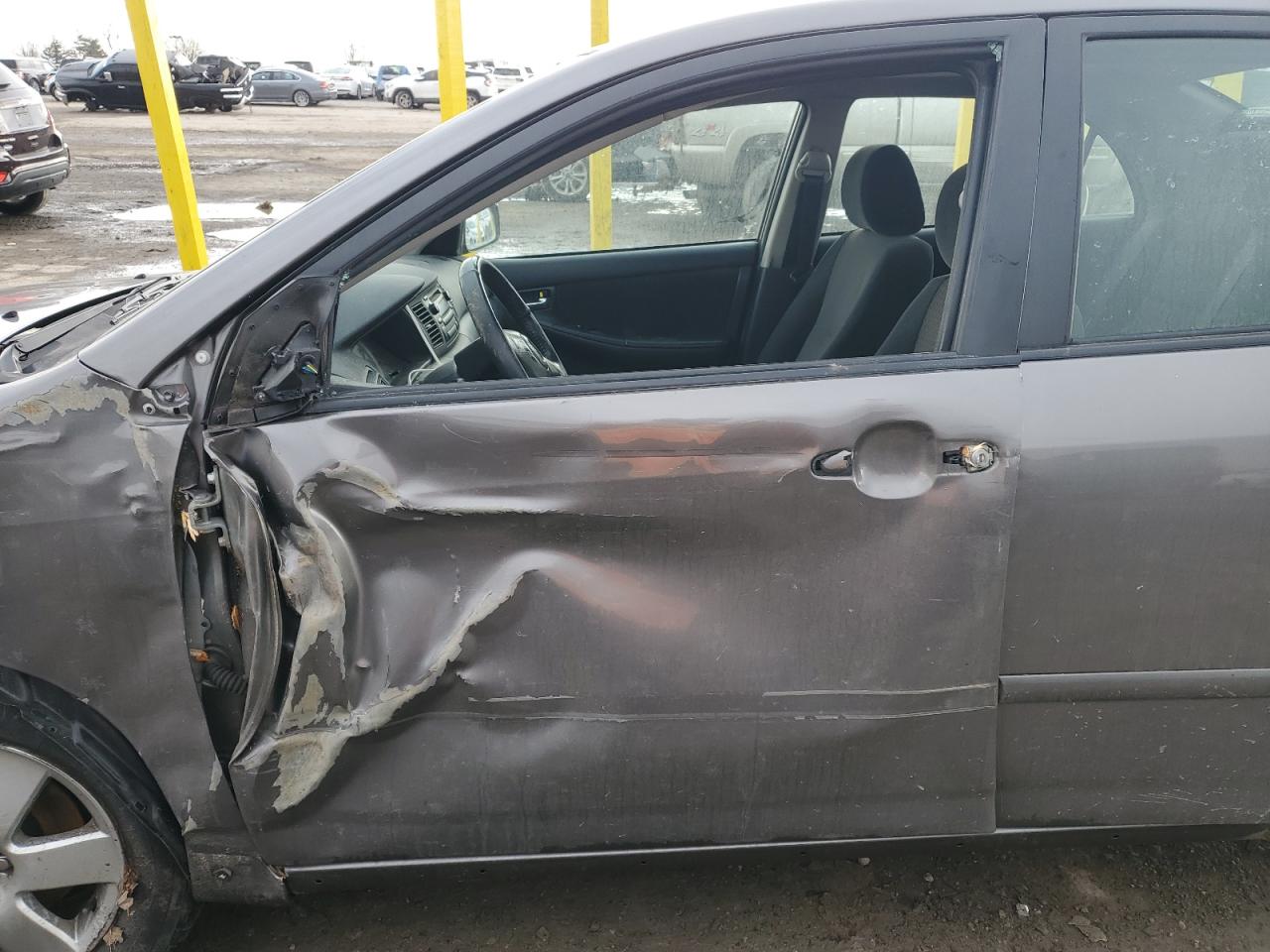 2007 Toyota Corolla VIN 1NXBR32E77Z775127 Copart auction photo, front end / side damage thumbnail 7
