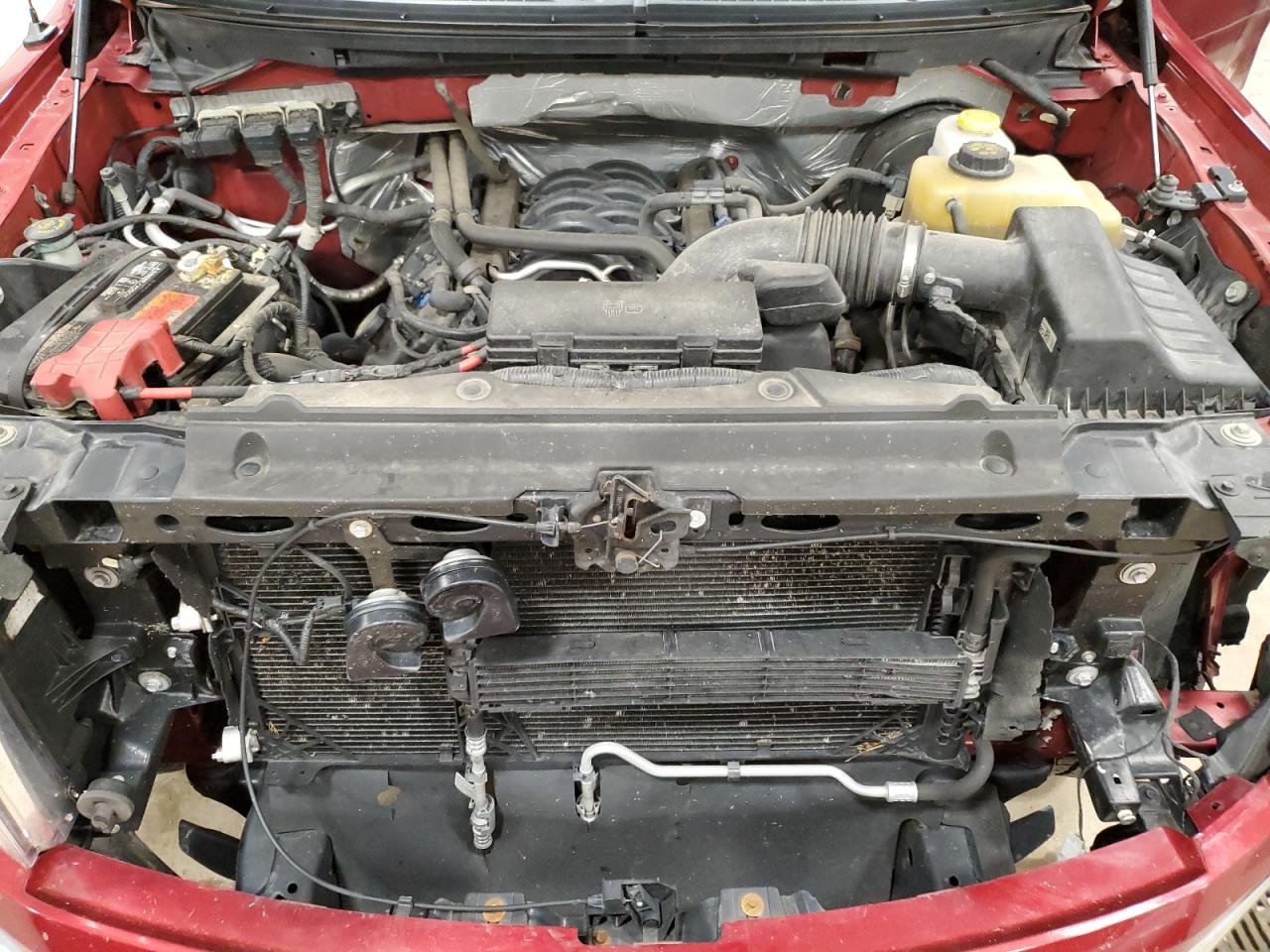 2014 Ford F-150 VIN 1FTFX1CF4EFA68950 Copart auction photo, front end / side damage thumbnail 11