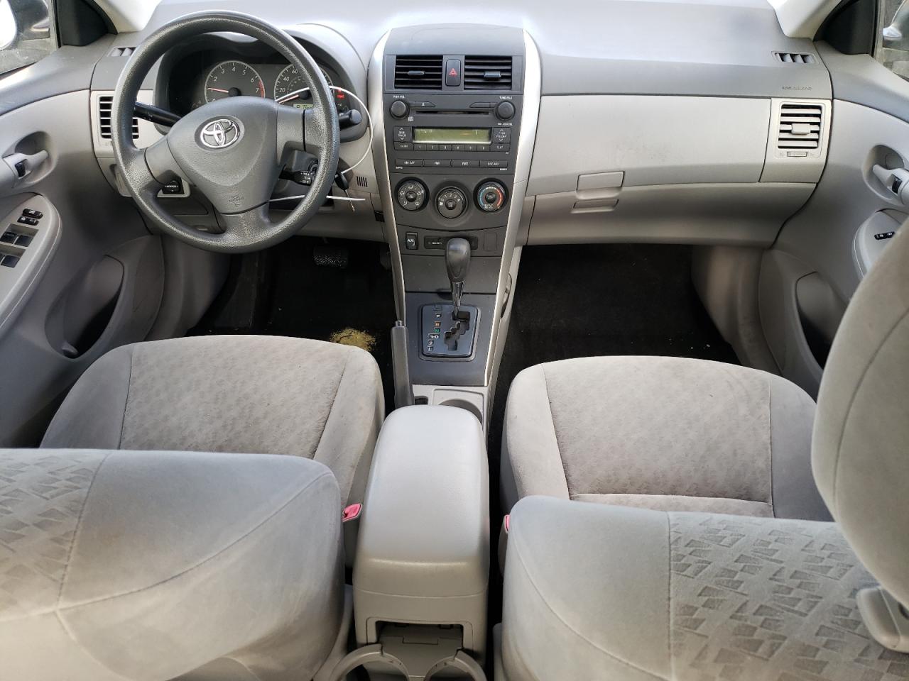 2009 Toyota Corolla VIN JTDBL40E19J041098 Copart auction photo, front end / hail damage thumbnail 8