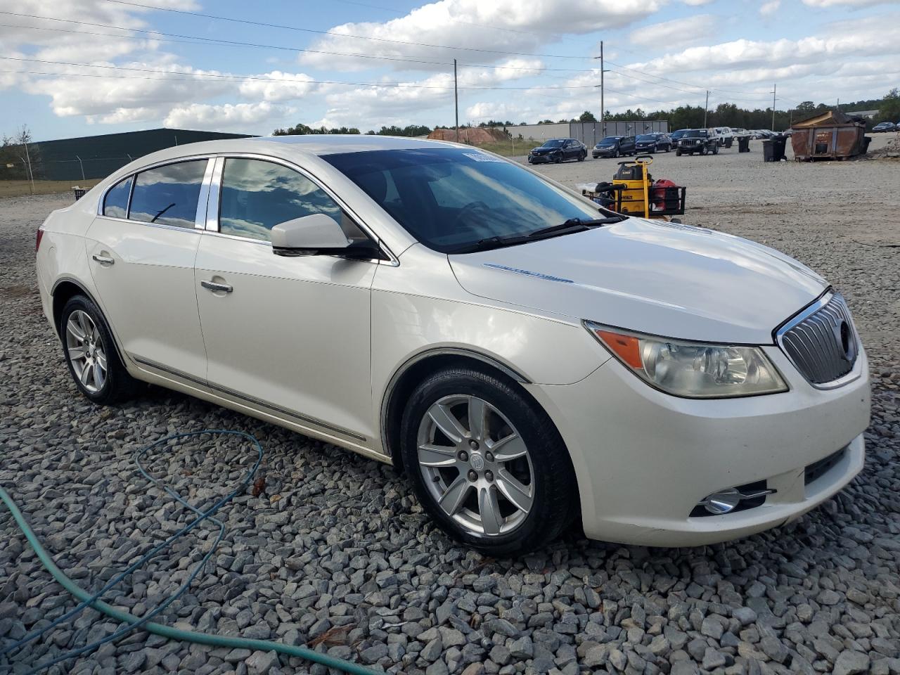 2012 Buick LaCrosse VIN 1G4GD5E34CF302648 Copart auction photo, front end / minor dent/scratches damage thumbnail 4