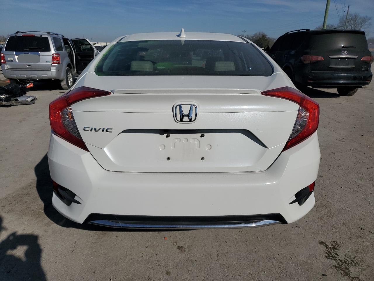 2020 Honda Civic VIN 19XFC1F78LE018138 Copart auction photo, front end damage thumbnail 6