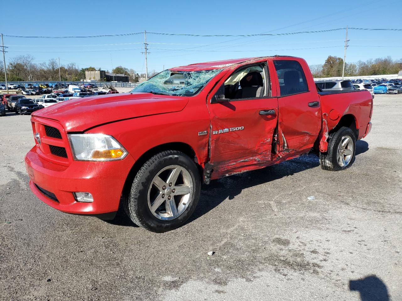 2012 Dodge RAM VIN 1C6RD7KT4CS263474
