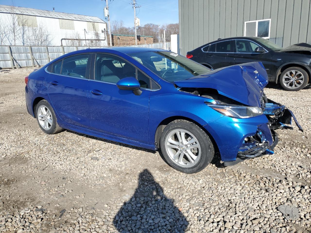 2018 Chevrolet Cruze VIN 1G1BE5SM8J7175072 Copart auction photo, front end damage thumbnail 4