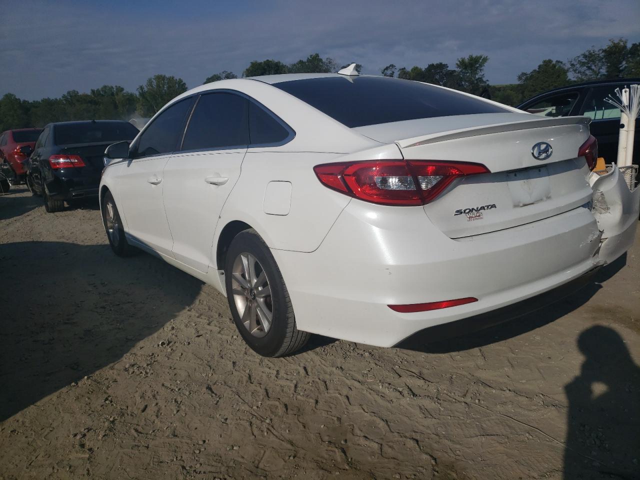 2016 Hyundai Sonata VIN 5NPE24AF2GH429891 Copart auction photo, rear end damage thumbnail 2