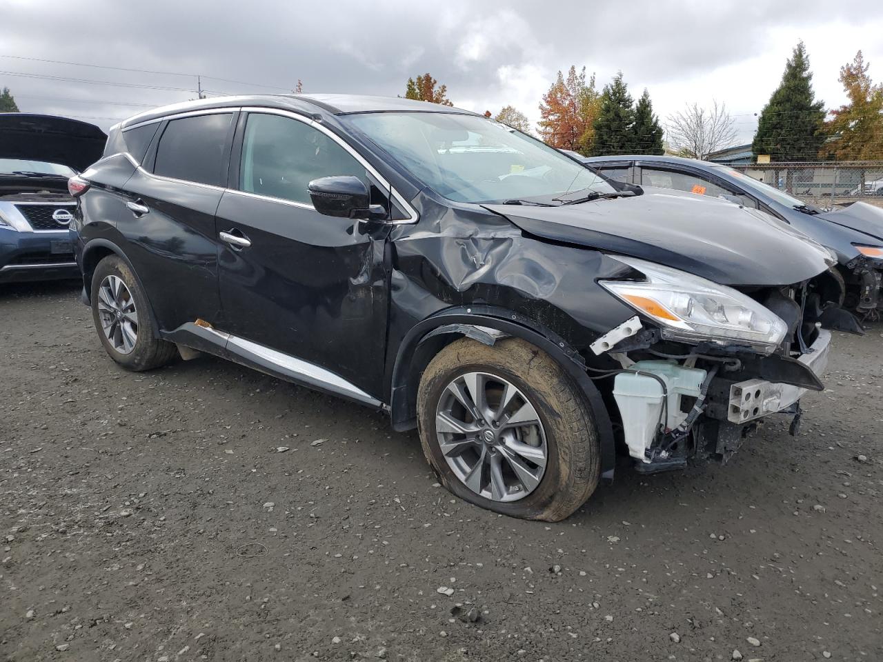 2017 Nissan Murano VIN 5N1AZ2MH2HN165113 Copart auction photo, all over damage thumbnail 4