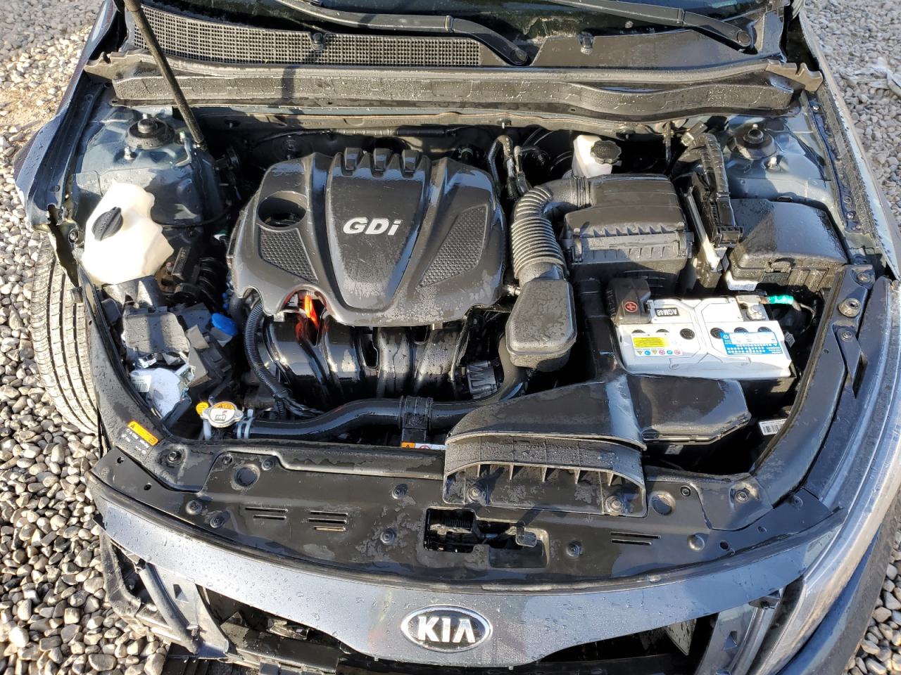 2015 KIA Optima VIN KNAGM4A7XF5546562 Copart auction photo, front end damage thumbnail 11