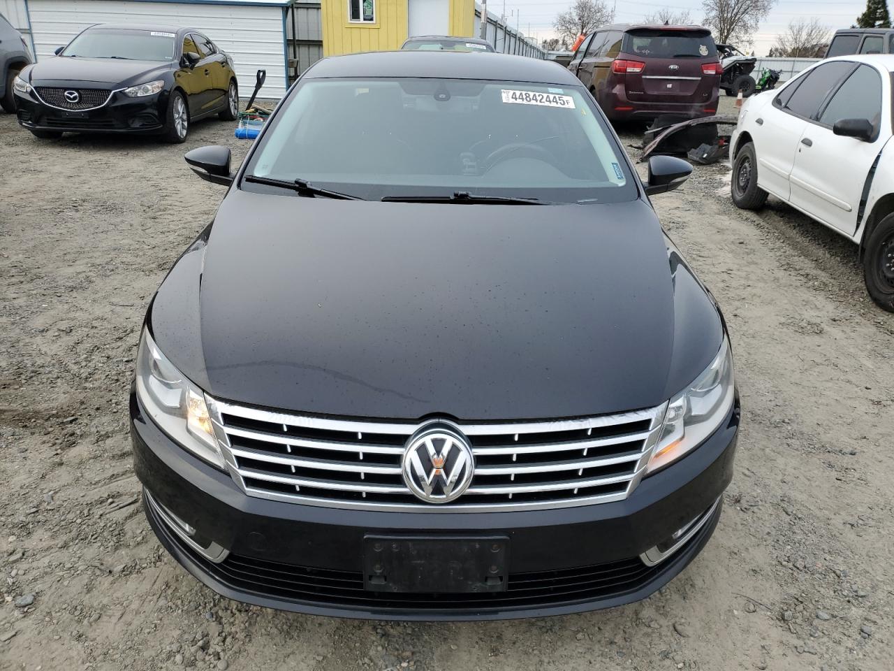 2013 Volkswagen Passat CC VIN WVWBP7AN0DE550721 Copart auction photo, rear end damage thumbnail 5